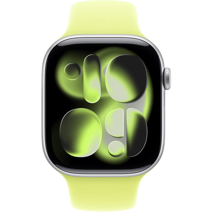 Bracelet APPLE 46 mm - M/L Sport jaune fluo