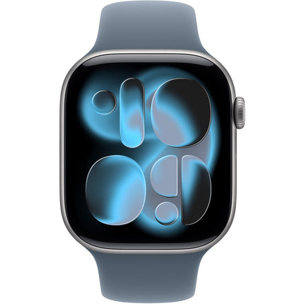 Bracelet APPLE 46 mm - S/M Sport bleu maritime