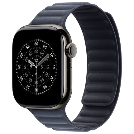 Bracelet APPLE 42 mm - M/L à maillons magnétique marine