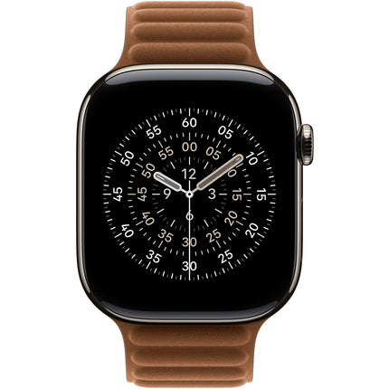 Bracelet APPLE 46mm - M/L à maillons magnétique caramel