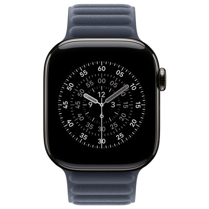 Bracelet Montre APPLE 42 mm - S/M à maillons magnétique marine