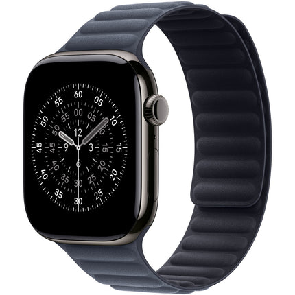 Bracelet APPLE 46 mm - S/M à maillons magnétique marine