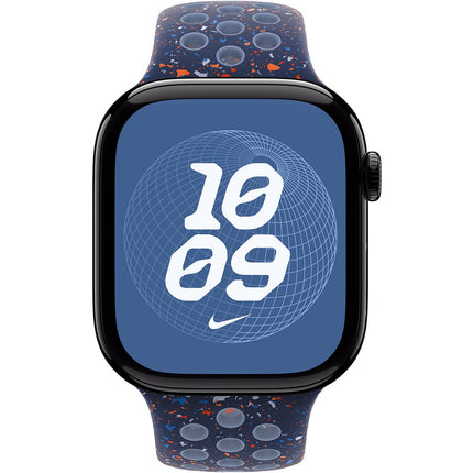 Bracelet APPLE 46 mm - S/M Sport Nike Blue Ribbon