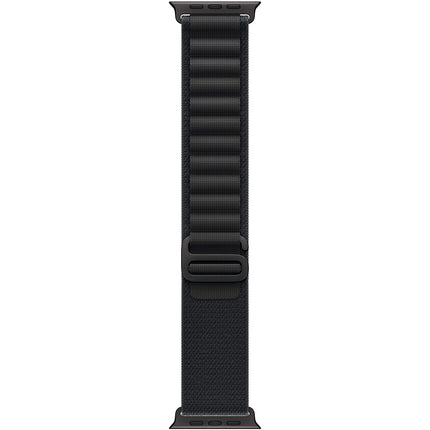 Bracelet APPLE 49 mm Medium Alpine noir Finition noir