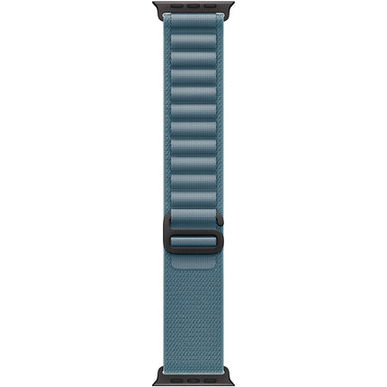 Bracelet APPLE 49 mm Medium Boucle Alpine bleu clair