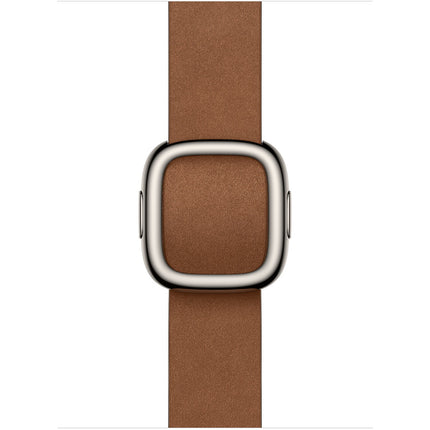 Bracelet APPLE 42 mm - Small Boucle moderne caramel