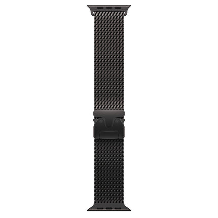 Bracelet APPLE 49 mm - Small Milanais en titane noir