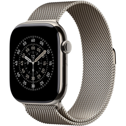 Bracelet APPLE 46 mm - S/M Milanais naturel