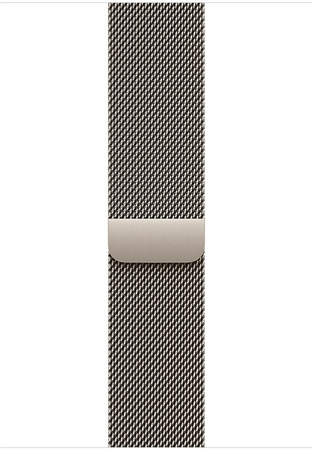 Bracelet APPLE 46 mm - M/L Milanais naturel