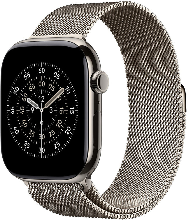 Bracelet APPLE 46 mm - M/L Milanais naturel