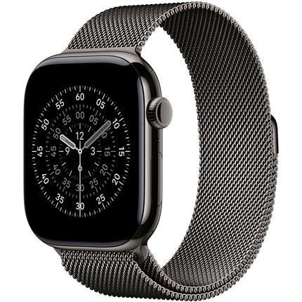 Bracelet APPLE 46 mm - S/M Milanais ardoise