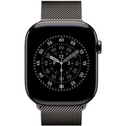 Bracelet APPLE 46 mm - S/M Milanais ardoise