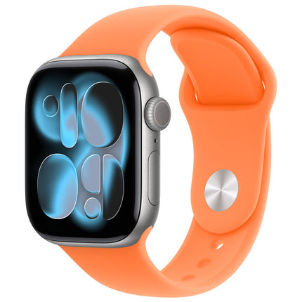 Bracelet APPLE 42mm M/L sport clémentine