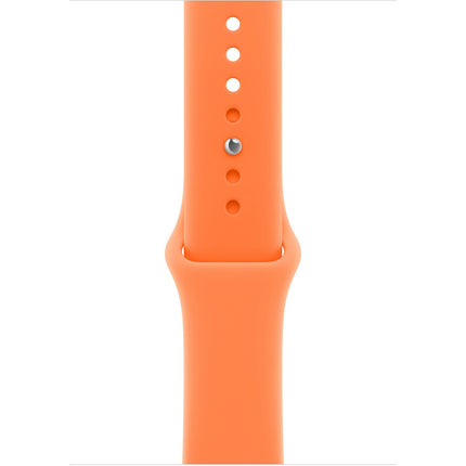 Bracelet APPLE 46mm S/M sport clémentine