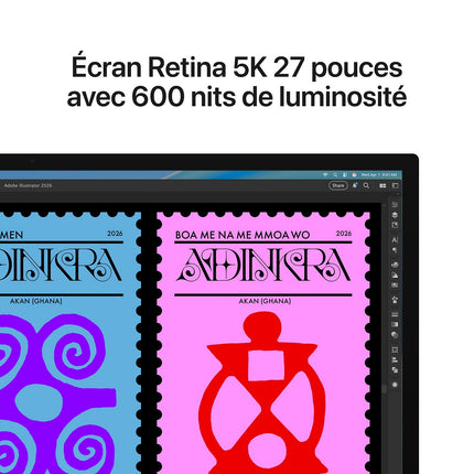 Ecran PC 5K APPLE Studio Display 27'' Verre