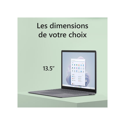 Ordinateur portable MICROSOFT Surface Laptop 5 13'' i5/8/512 Vert