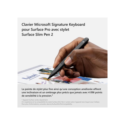 Clavier MICROSOFT Signature - Sapphire avec stylet