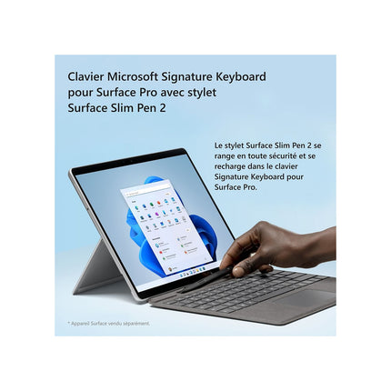 Clavier MICROSOFT Signature - Sapphire avec stylet