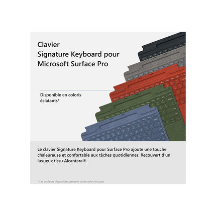 Clavier MICROSOFT Signature - Sapphire avec stylet