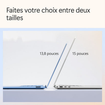 Ordinateur portable MICROSOFT Surface Laptop 15' XElite/16/256 Platine Copilot+PC