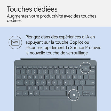 Clavier MICROSOFT Surface Pro 12'' Océan