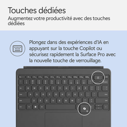 Clavier MICROSOFT Clavier +Stylet Ardoise Surface Pro 12''
