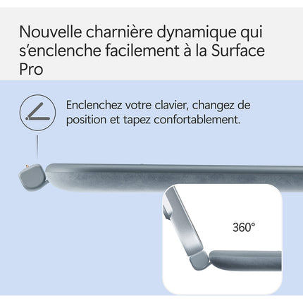 Clavier MICROSOFT Clavier + Stylet Bleu Surface Pro 12''