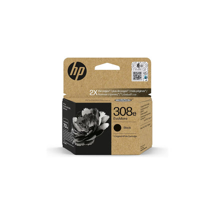 Cartouche d'encre HP Originale 308 Noire EvoMore Standard - 7N0W6AE