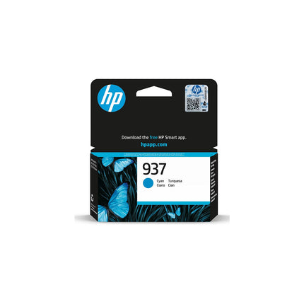 Cartouche d'encre HP Originale 937 Cyan Standard - 6T0J1AE