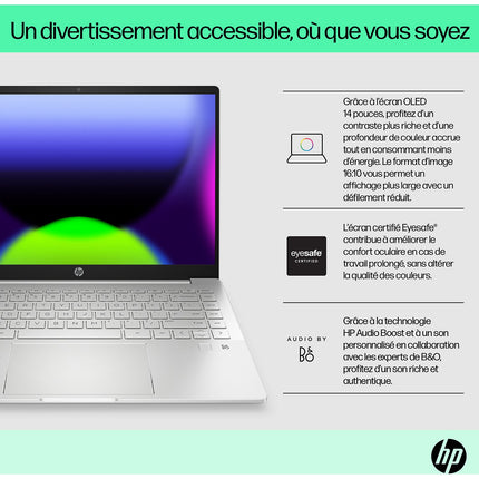 Ordinateur portable HP Pavilion Plus 14-eh1037nf EVO Reconditionné