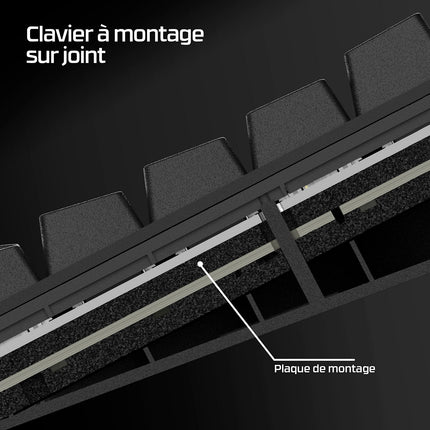 Clavier gamer sans fil HYPERX Alloy Rise Wireless 75