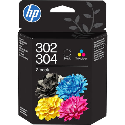 Cartouche d'encre HP 302/304 3 Couleurs/Noir
