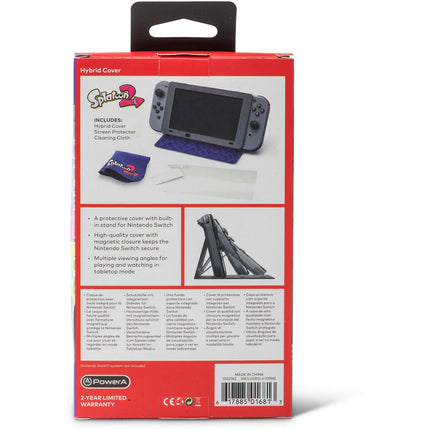 Coque de protection POWERA Housse Support Switch Splatoon 2
