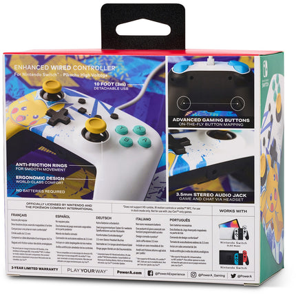 Manette POWERA Pikachu High Voltage