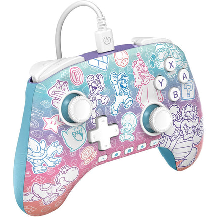 Manette POWER A Mario Mushroom Kingdom Switch 2