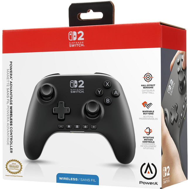 Manette POWER A Advantage wireless Noir Switch 2