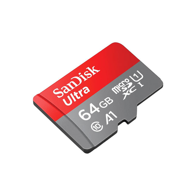 Carte Micro SD SANDISK Ultra microSDXC 64Go + SD adapteur
