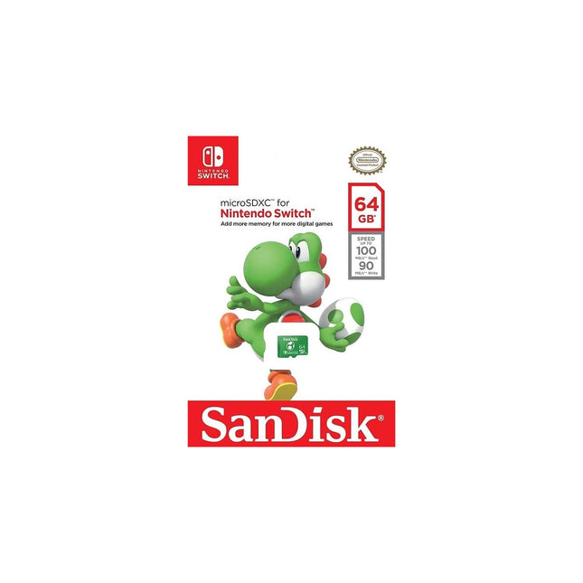 Carte Micro SD SANDISK SDXC 64GB SWITCH