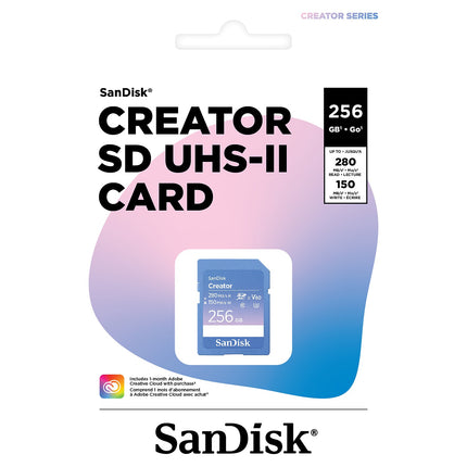 Carte SD SANDISK 256Go UHS-II Creator