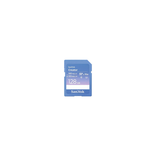 Carte SD SANDISK 128Go UHS-II Creator