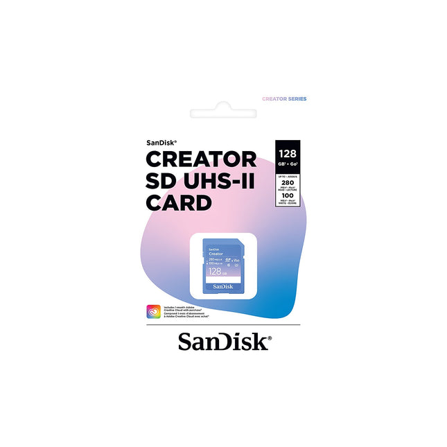 Carte SD SANDISK 128Go UHS-II Creator