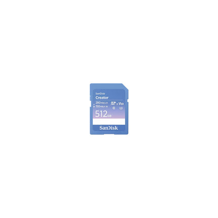 Carte SD SANDISK 512Go UHS-II Creator