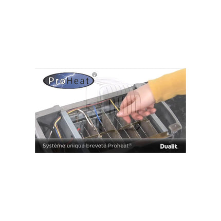 G-Pain double DUALIT Classique noir mat