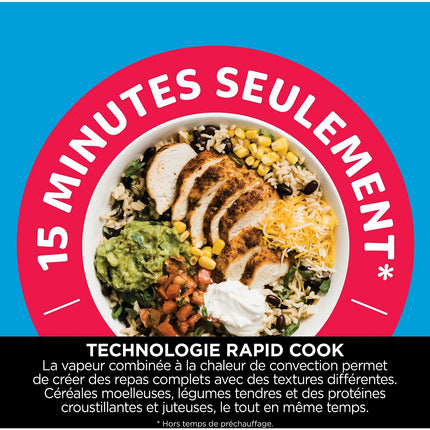 Multicuiseur NINJA Speedi ON400EU 5,7 L, 10 modes de cuisson dont air fryer