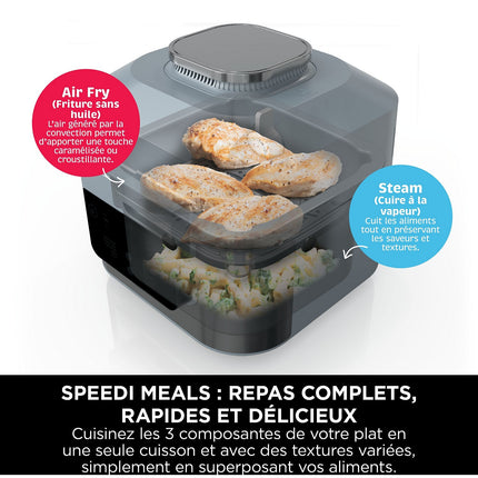 Multicuiseur NINJA Speedi ON400EU 5,7 L, 10 modes de cuisson dont air fryer