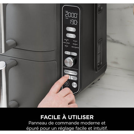 Friteuse sans huile NINJA Double Stack XL 9,5 L SL400EU