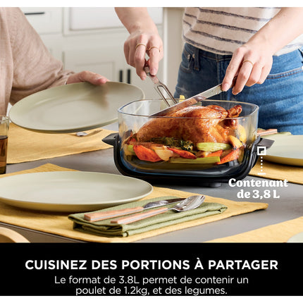 Friteuse sans huile NINJA CRISPi 4-in-1 Cyber Space FN101EUGY