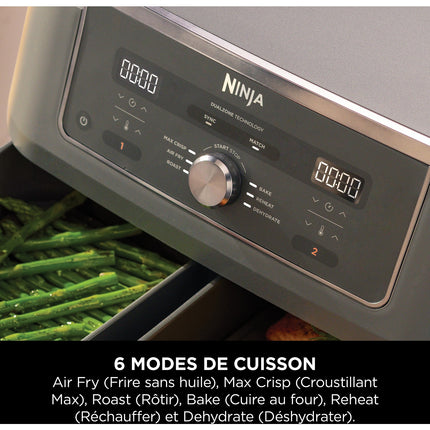 Friteuse sans huile NINJA Airfryer Foodi Dual Zone DZ300EU