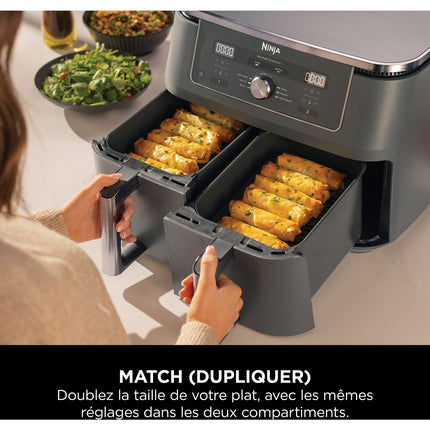 Friteuse sans huile NINJA Airfryer Foodi Dual Zone DZ300EU
