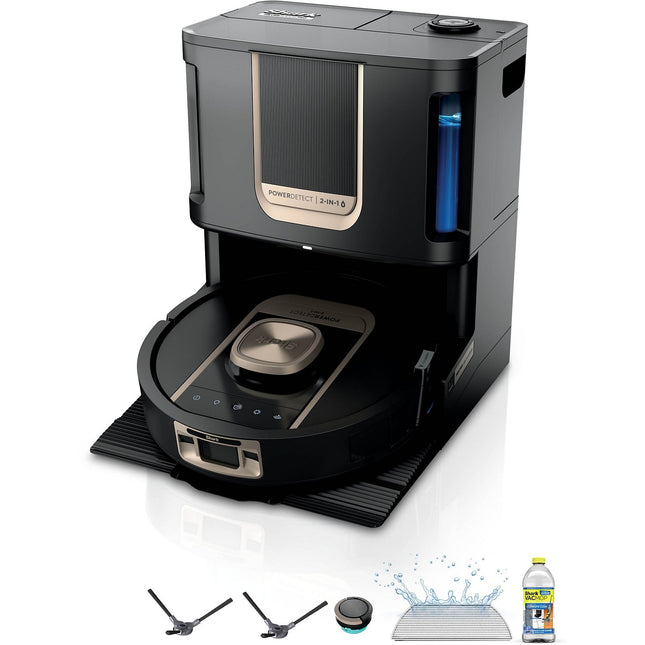 Robot Aspirateur Laveur SHARK PowerDetect ThermaCharged Noir